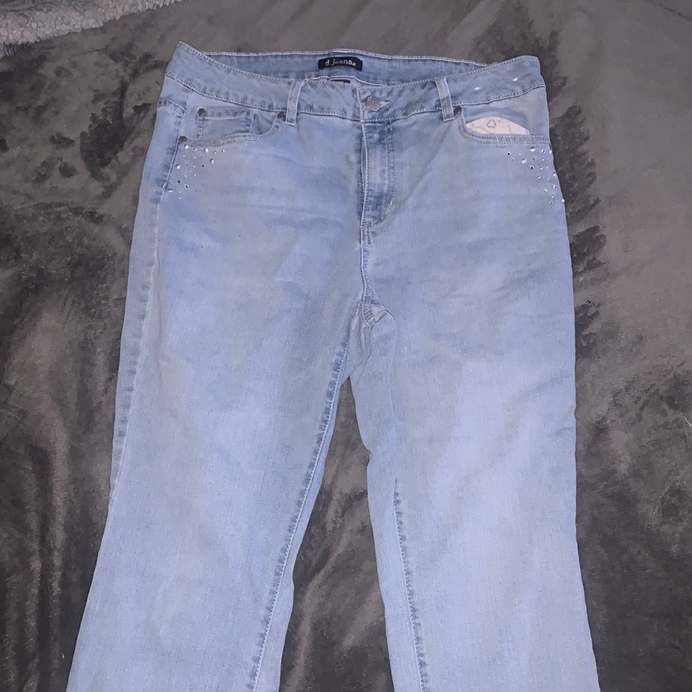Light blue jeans